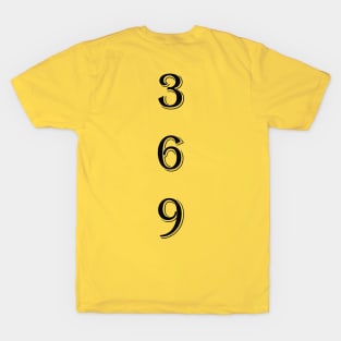 369 Manifestation Magic Number to the Universe T-Shirt